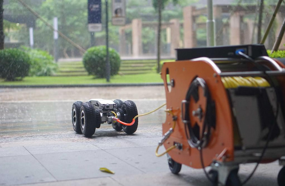 285江浦管道检测机器人